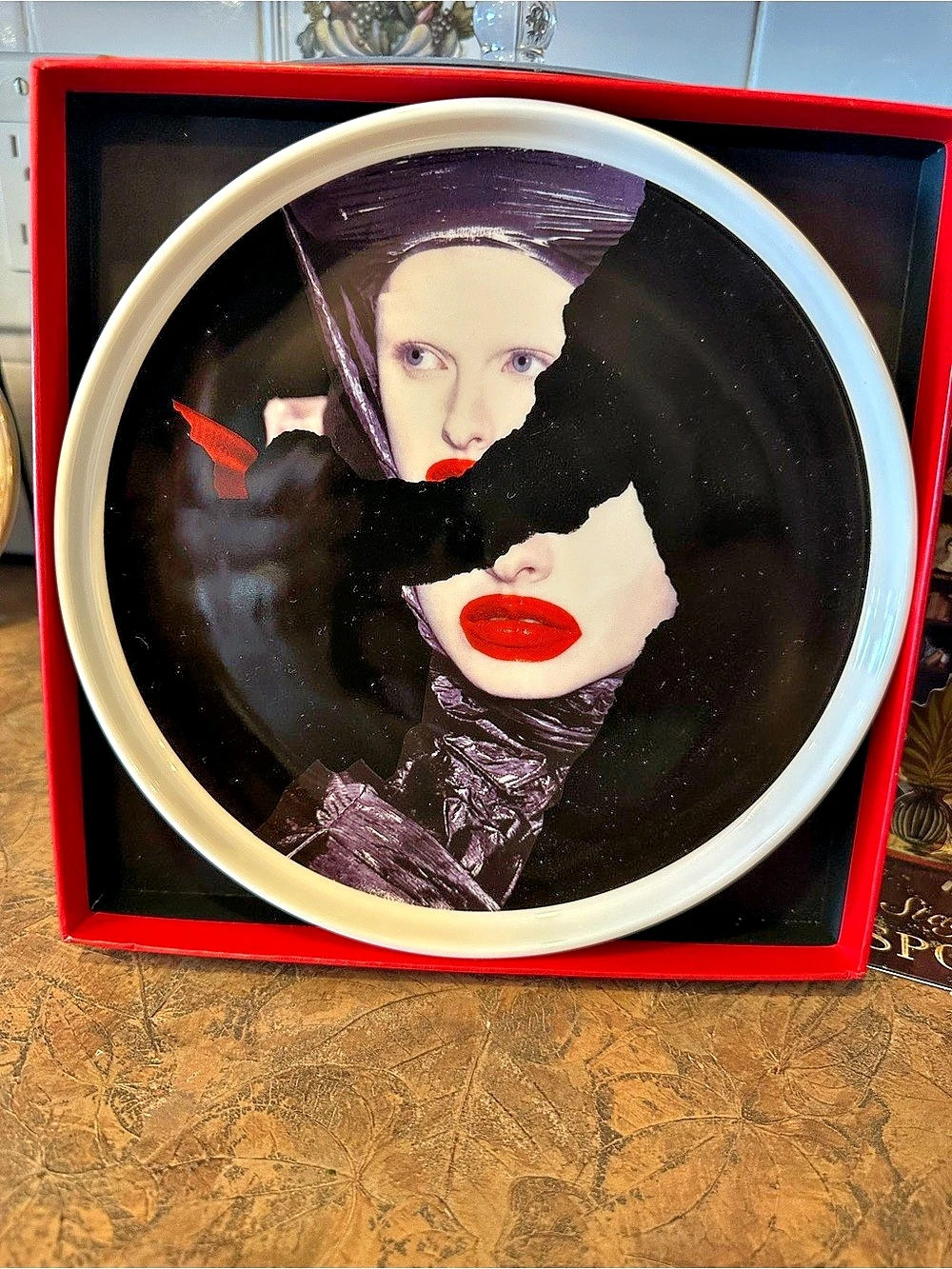 NGV Alexander McQueen Mind, Mythos, Muse decorative plate Decorative Plate White